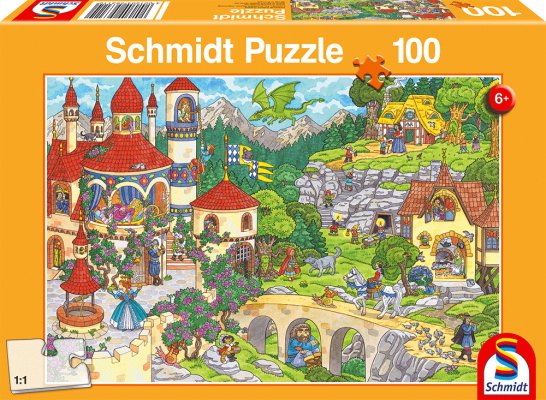 Schmidt 56311 A fairytale kingdom 100 pcs - 4001504563110 - CrystalLotus.eu