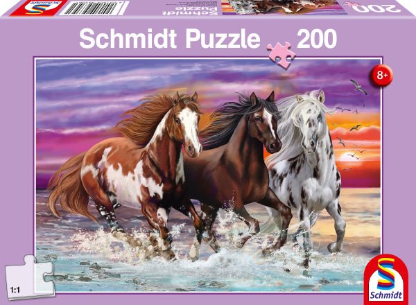 Schmidt 56356 Trio of wild horses 200 pcs - 4001504563561 - CrystalLotus.eu