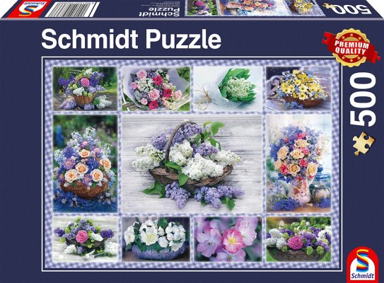 Schmidt 58366 Bouquet of flowers 500 pcs - 4001504583668 - CrystalLotus.eu