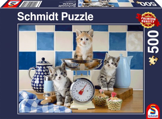 Schmidt 58370 Cats in the kitchen 500 pcs - 4001504583705 - CrystalLotus.eu