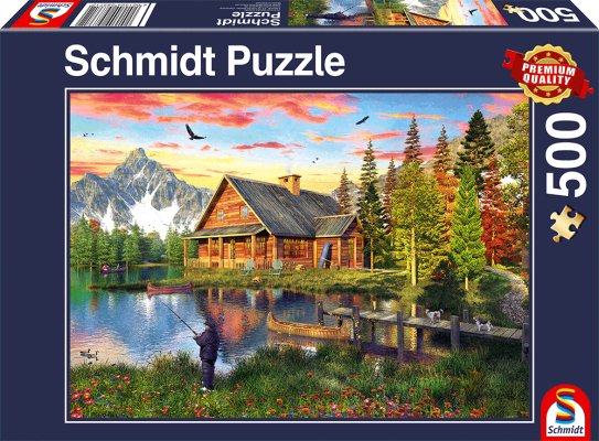 Schmidt 58371 Fishing at the lake 500 pcs - 4001504583712 - CrystalLotus.eu