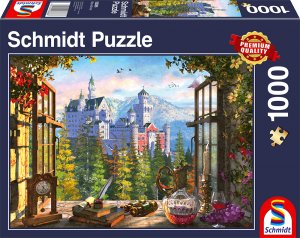 Schmidt 58386 View of the fairytale castle 1000 pcs - 4001504583866 - CrystalLotus.eu
