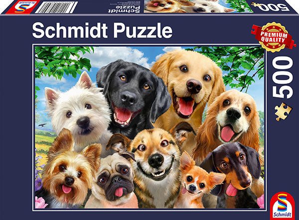 Schmidt 58390 Dog Selfie 500 pcs - 4001504583903 - CrystalLotus.eu