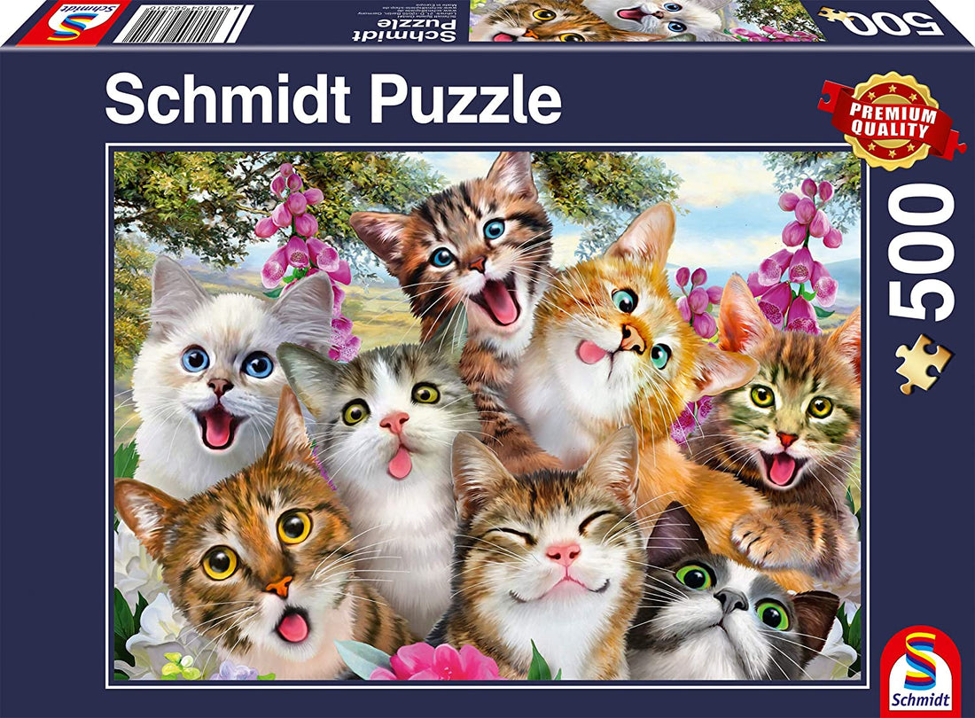 Schmidt 58391 Cats Selfie 500 pcs - 4001504583910 - CrystalLotus.eu