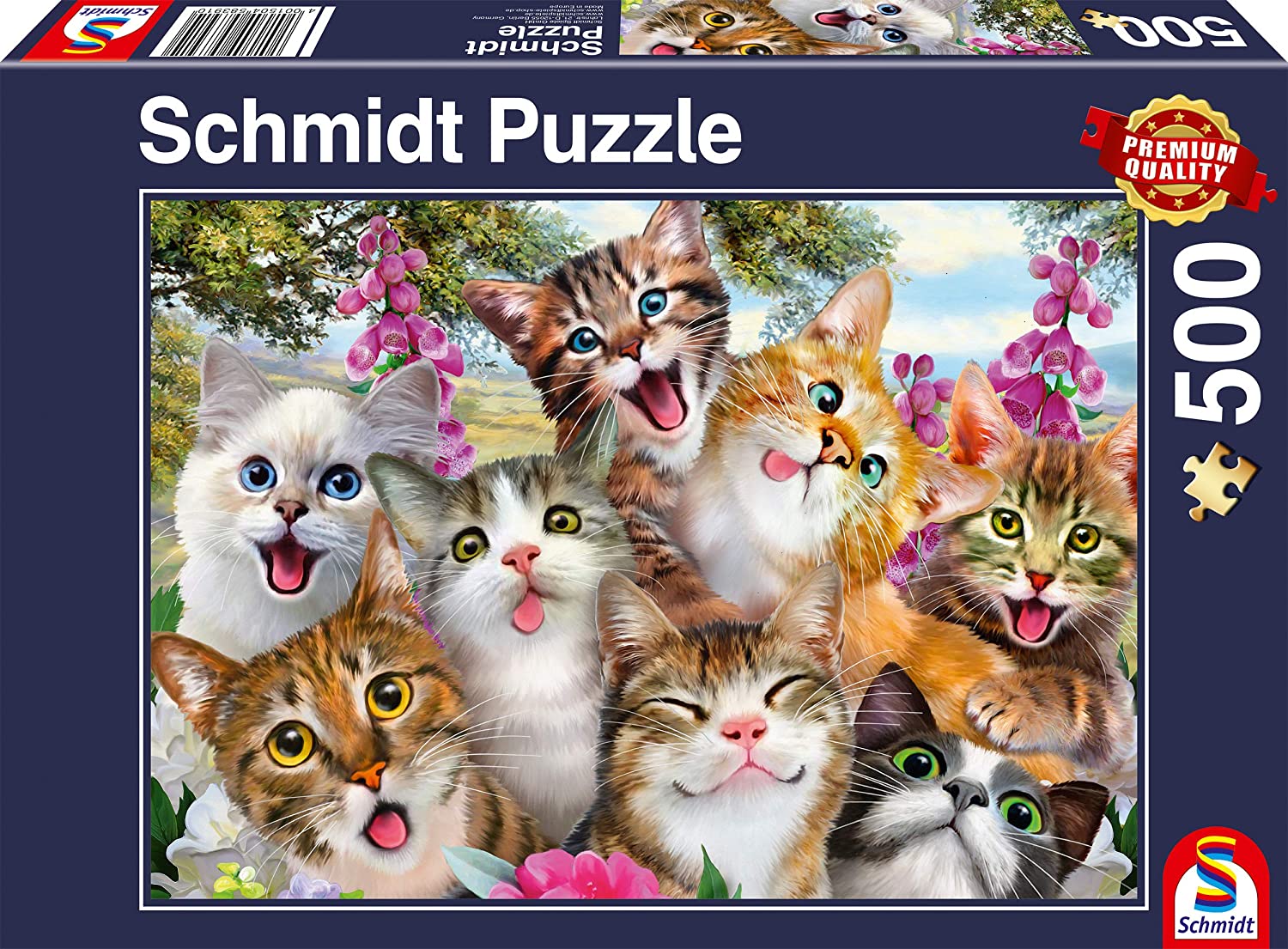 Schmidt 58391 Cats Selfie 500 pcs - 4001504583910 - CrystalLotus.eu
