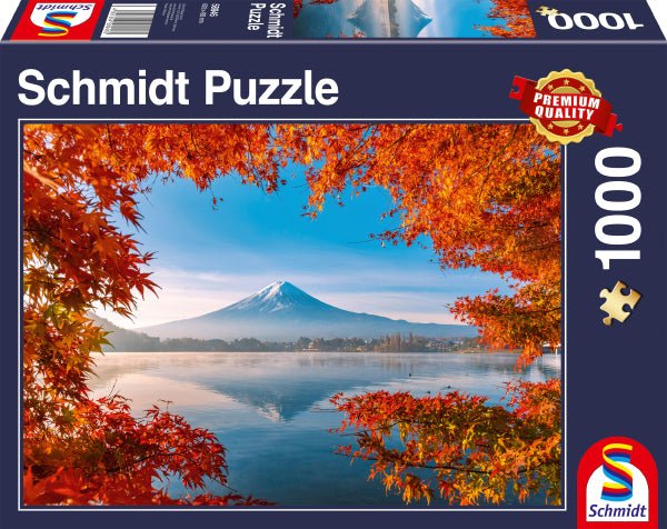 Schmidt 58946 Autumn splendor of Mount Fuji 1000 pcs - 4001504589462 - CrystalLotus.eu