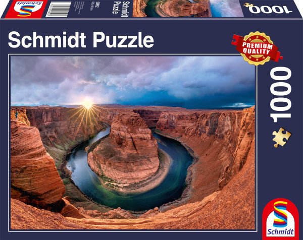 Schmidt 58952 Glen Canyon Horseshoe Bend on the Colorado River 1000 pcs - 4001504589523 - CrystalLotus.eu