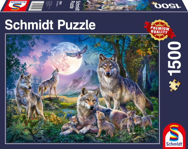 Schmidt 58954 Wolves 1500 pcs - 4001504589547 - CrystalLotus.eu