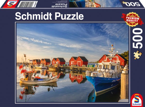 Schmidt 58955 Fishing harbor – Weisse Wiek 500 pcs - 4001504589554 - CrystalLotus.eu