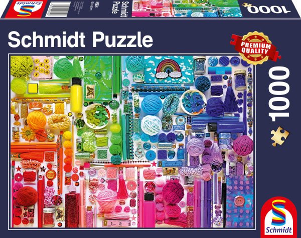 Schmidt 58958 Colors of the rainbow 1000 pcs - 4001504589585 - CrystalLotus.eu