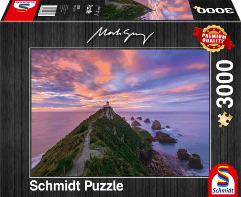 Schmidt 59348 Nugget Point Lighthouse The Catlins South Island - New Zealand 3000 pcs - 4001504593483 - CrystalLotus.eu