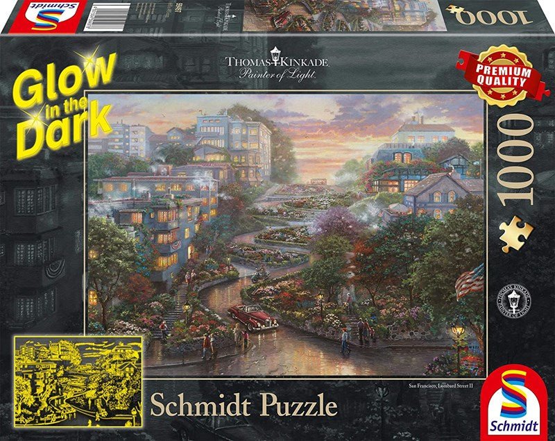 Schmidt 59497 San Francisco, Lombard Street 1000 pcs - 4001504594978 - CrystalLotus.eu