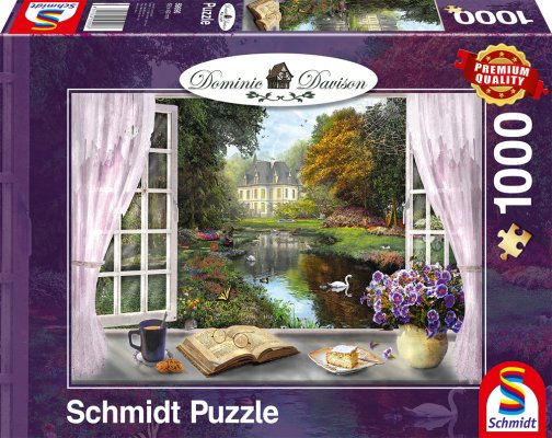 Schmidt 59590 View of the Castle Gardens 1000 pcs - 4001504595906 - CrystalLotus.eu