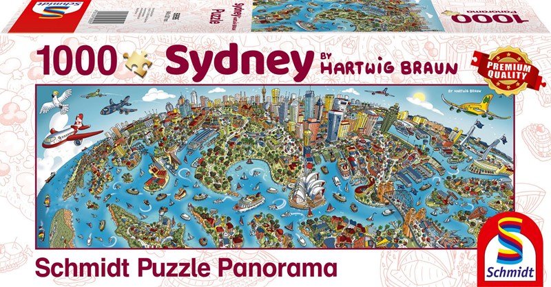 Schmidt 59595 Sidney Cityscape 1000 pcs - 4001504595951 - CrystalLotus.eu