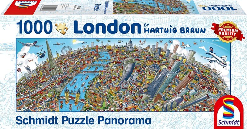 Schmidt 59596 London Cityscape 1000 pcs - 4001504595968 - CrystalLotus.eu