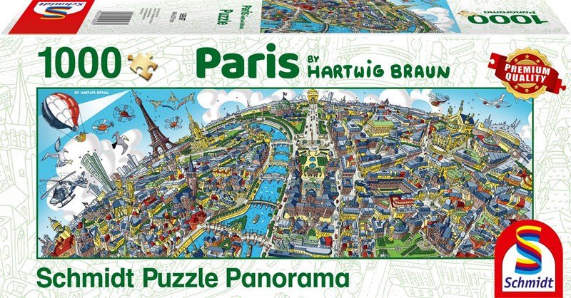 Schmidt 59597 Paris Cityscape 1000 pcs - 4001504595975 - CrystalLotus.eu