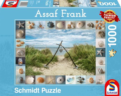 Schmidt 59631 Seashore collectibles 1000 pcs - 4001504596316 - CrystalLotus.eu
