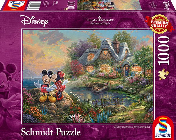 Schmidt 59639 Disney Sweethearts Mickey &amp; Minnie 1000 pcs - 4001504596392 - CrystalLotus.eu