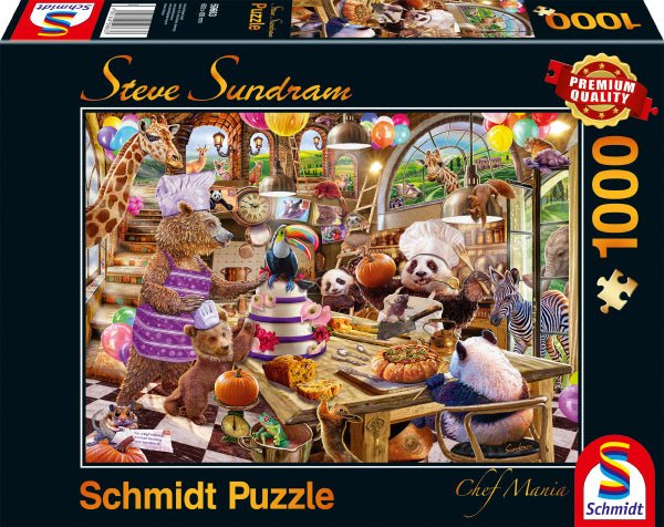 Schmidt 59663 Chef Mania 1000 pcs - 4001504596637 - CrystalLotus.eu