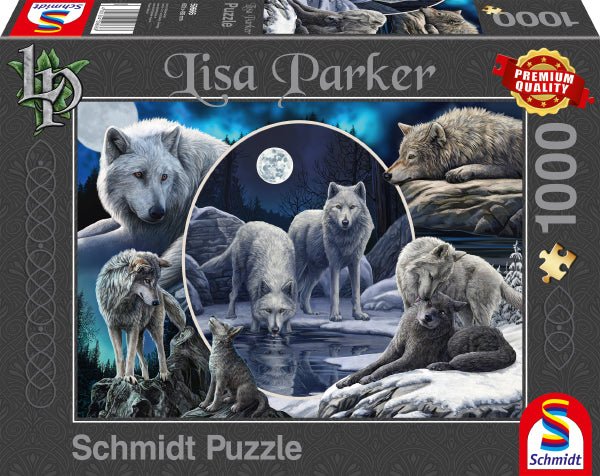 Schmidt 59666 Magnificent wolves 1000 pcs - 4001504596668 - CrystalLotus.eu