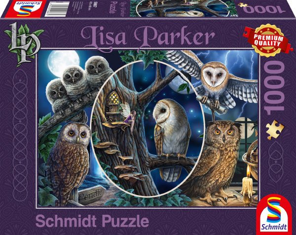 Schmidt 59667 Mysterious owls 1000 pcs - 4001504596675 - CrystalLotus.eu