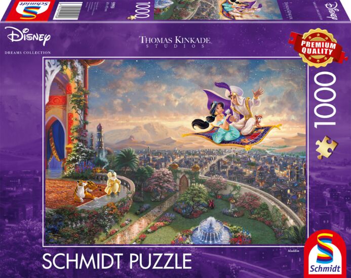 Schmidt 59950 Disney Aladdin 1000 pcs - 4001504599508 - CrystalLotus.eu
