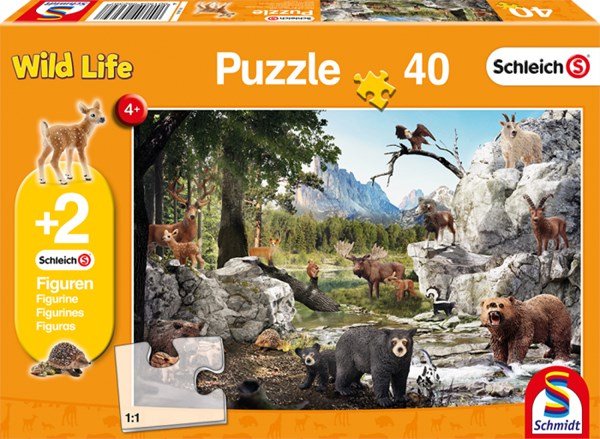 Schmidt Spiele 56239 &quot;The Animals of the Forest&quot; 40 pcs - 4001504562397 - CrystalLotus.eu