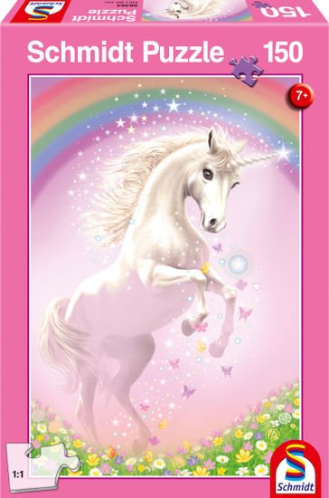 Schmidt Spiele 56354 Pink unicorn, 150 pcs - 4001504563547 - CrystalLotus.eu