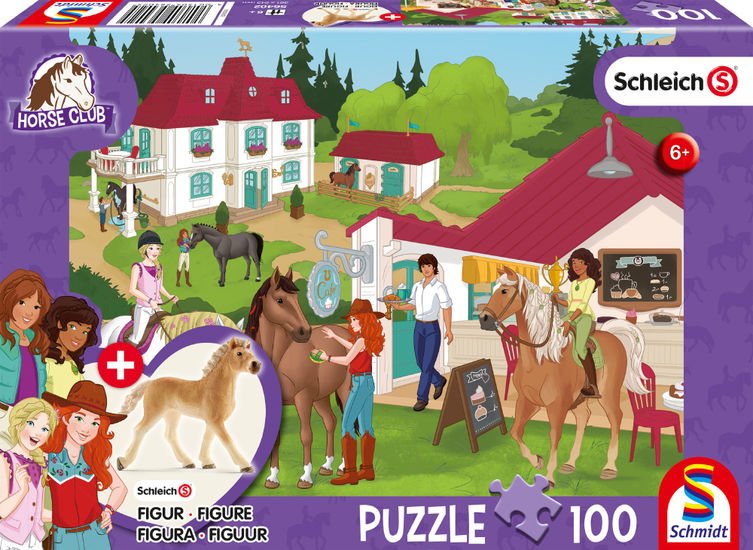 Schmidt Spiele 56402 At the equestrian farm - With 1 Figure 100 pcs - 4001504564025 - CrystalLotus.eu