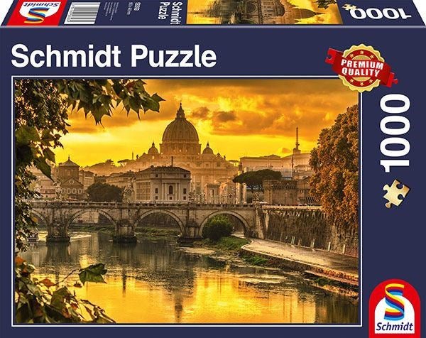 Schmidt Spiele 58393 "Golden Light over Rome" 1000 pcs - 4001504583934 - CrystalLotus.eu
