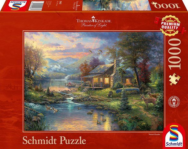 Schmidt Spiele 59467 Thomas Kinkade: "Paradise" 1000 pcs - 4001504594671 - CrystalLotus.eu