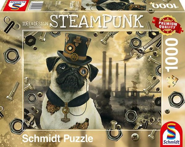 Schmidt Spiele 59645 Markus Binz: "Steampunk Dog" 1000 pcs - 4001504596453 - CrystalLotus.eu