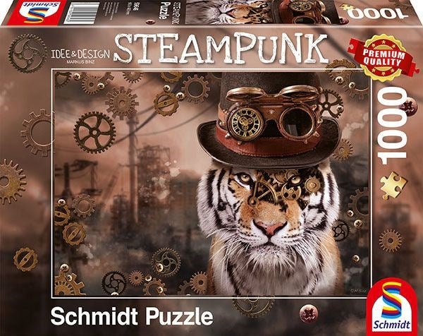 Schmidt Spiele 59646 Markus Binz: &quot;Steampunk Tiger&quot; 1000 pcs - 4001504596460 - CrystalLotus.eu