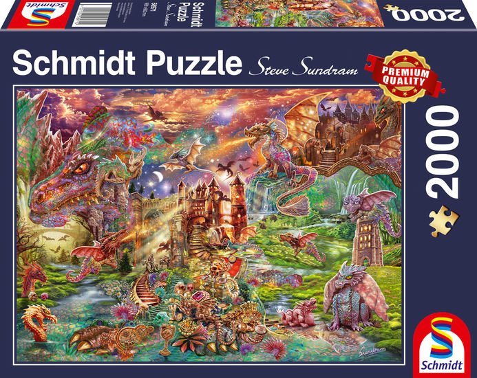 Schmidt Spiele 59871 Dragons’ treasure 2000 pcs - 4001504589714 - CrystalLotus.eu