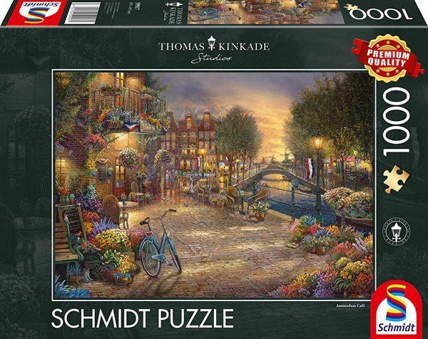 Schmidt Spiele 59917 Thomas Kinkade: &quot;Amsterdam&quot; 1000 pcs - 4001504599171 - CrystalLotus.eu