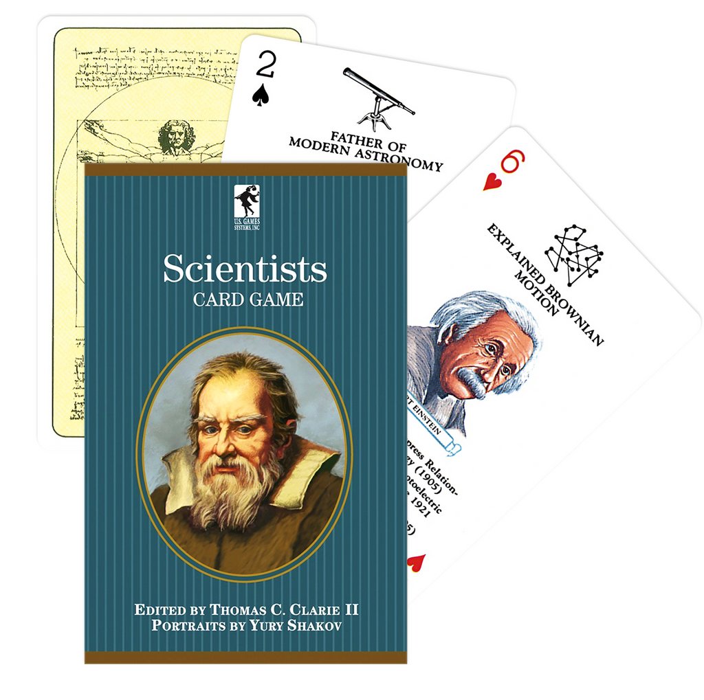 Scientists Playing Card Game - 9781572814516 - CrystalLotus.eu