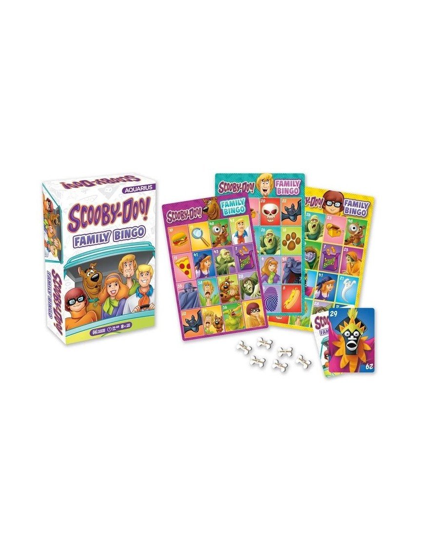 Scooby - Doo Board Game Family Bingo - 840391145658 - CrystalLotus.eu