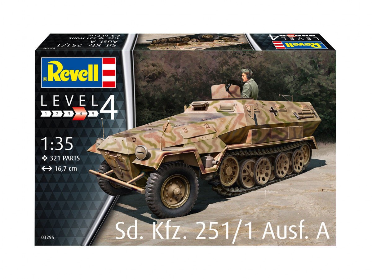 Sd.Kfz. 251/1 Ausf.A (1:35) - 4009803896595 - CrystalLotus.eu