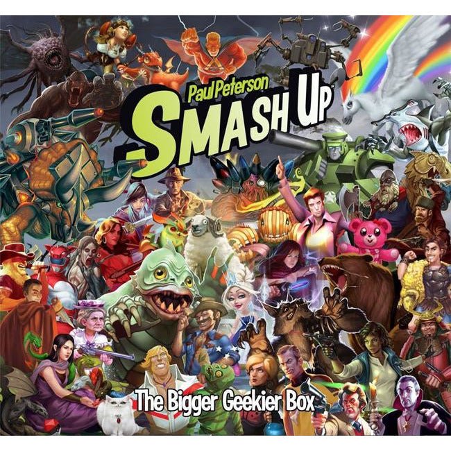 Smash Up: The Bigger Geekier Box - 729220055156 - CrystalLotus.eu