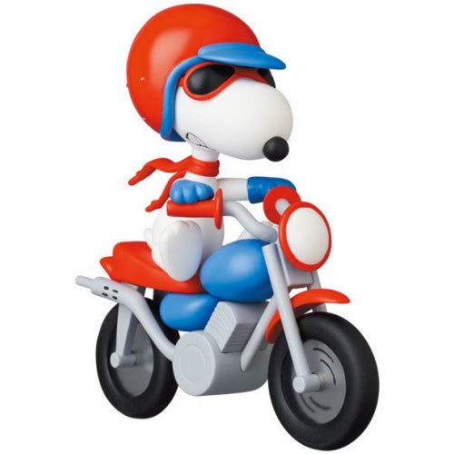 Mini figurine Medicom UDF No.682 Peanuts Series 13 Motocross Snoopy 10 cm