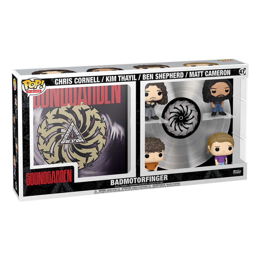 Soundgarden POP! Albums DLX Vinyl Figure 4 - Pack - 889698708258 - Crystal Lotus