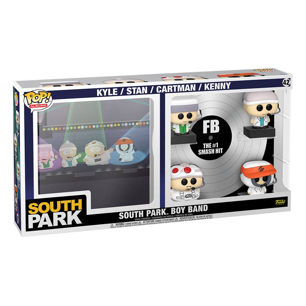 South Park POP! Albums DLX Vinyl Figure 4 - Pack Boyband 9 cm - 889698657532 - CrystalLotus.eu