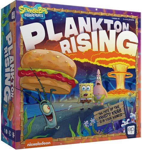 SpongeBob Board Game Plankton Rising *English Version* - 700304153722 - CrystalLotus.eu