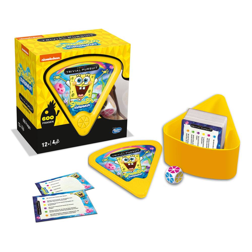 SpongeBob SquarePants Board Game Trivial Pursuit *German Version* - 4035576047322 - CrystalLotus.eu