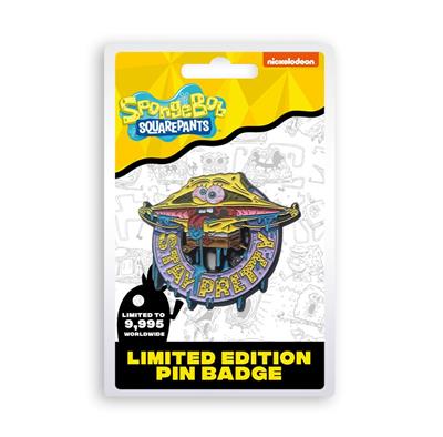 Spongebob Stay Pretty Limited Edition Pin Badge - 5060662467561 - CrystalLotus.eu