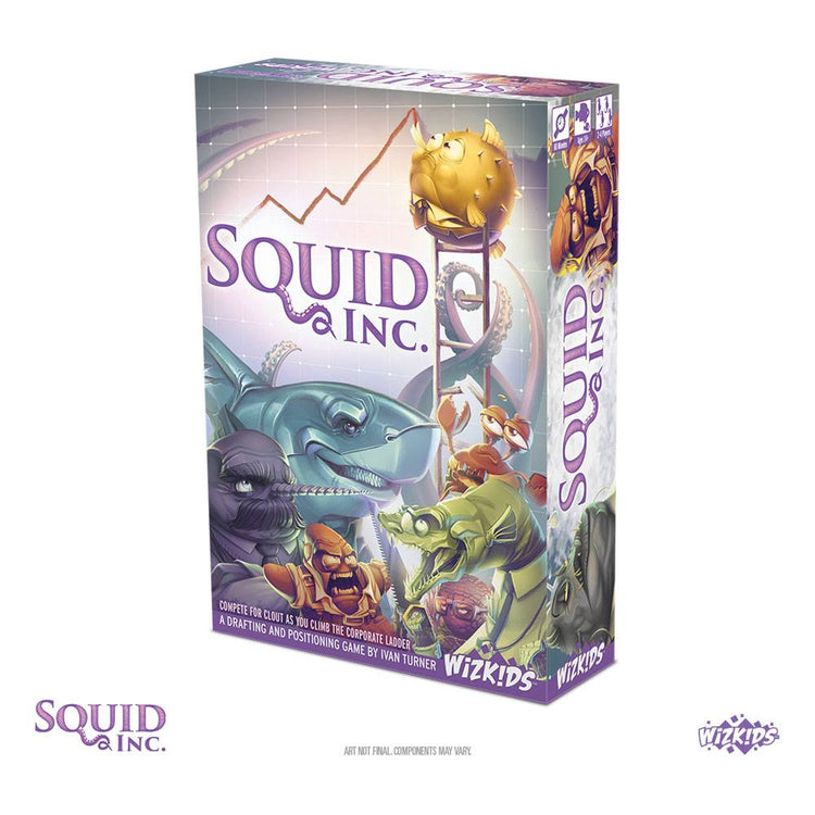 Squid Inc. Board Game *English Version* - 634482875568 - CrystalLotus.eu