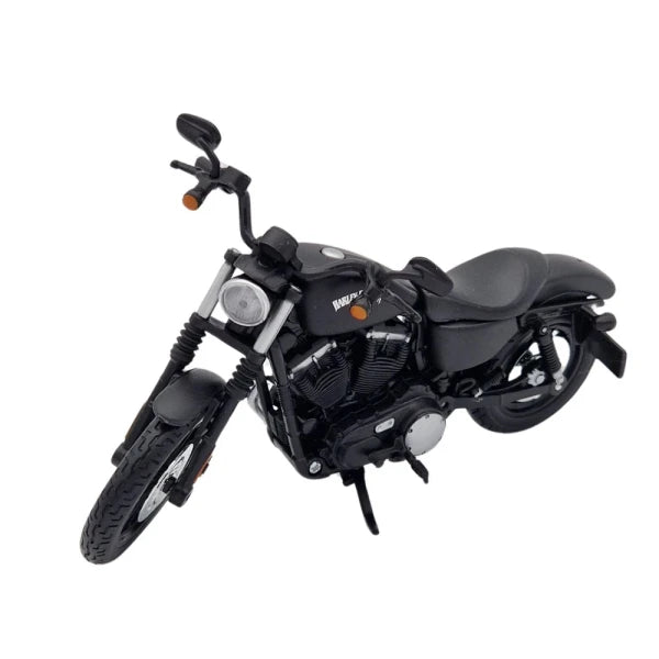 Maisto 1:12 Harley-Davidson Motorcycles - 2014 Sportster Iron 883 Flat Black - 90159323266 - crystallotus.eu