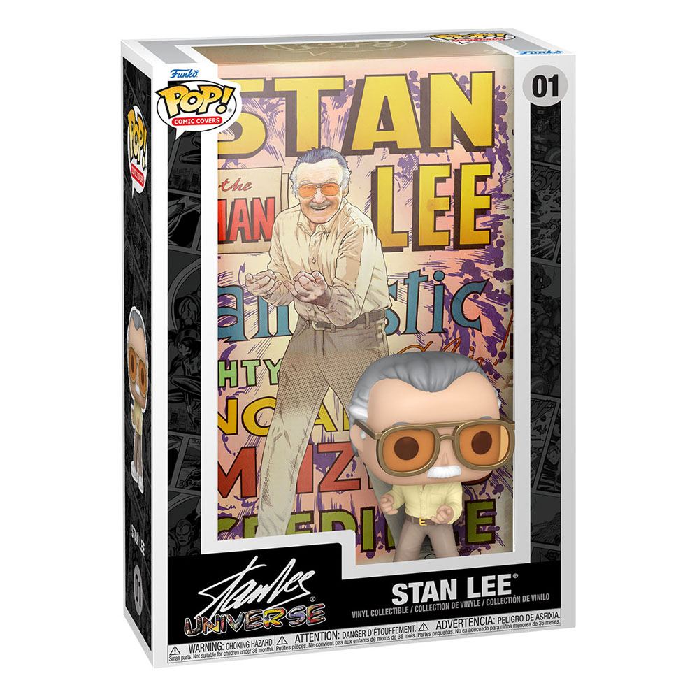 Stan Lee POP! Comic Cover Vinyl Figure 9 cm - 889698676397 - CrystalLotus.eu