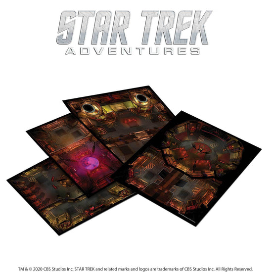 Star Trek Adventures - The Next generation Klingon tile set - 5060523340880 - CrystalLotus.eu