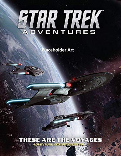 Star Trek Adventures - These Are the Voyages, Vol. 1 - Hardcover - 9781910132869 - CrystalLotus.eu